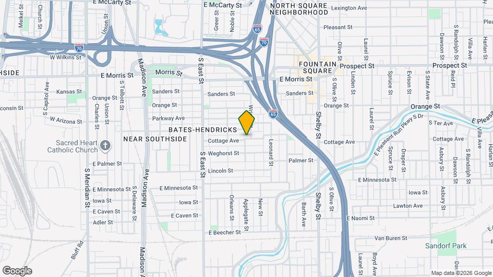 752 Cottage Ave Map and Location Details