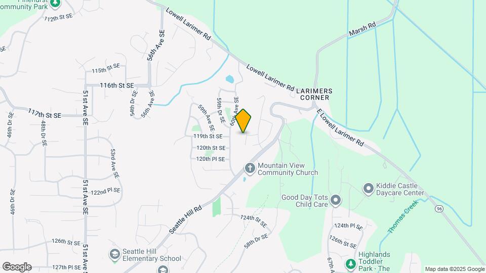 11910 61st Ave SE Map and Location Details