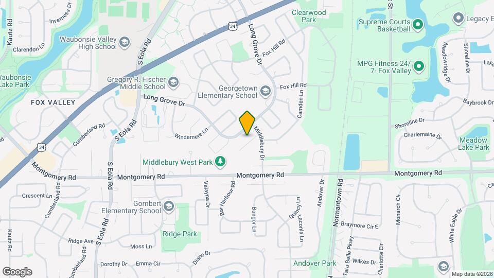 1130 Brockton Ct Map and Location Details
