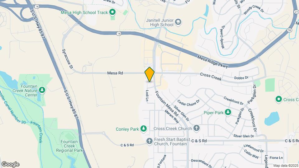 8021 Lodi Ln Map and Location Details