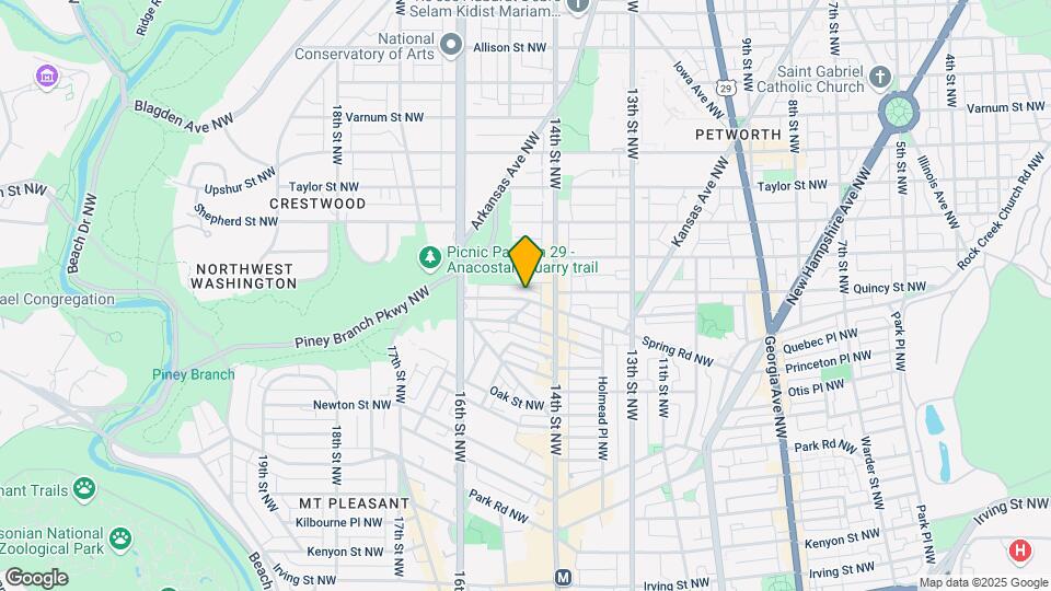 1421 Spring Rd NW-Unit -303 Mapa y Detalles de la Ubicación
