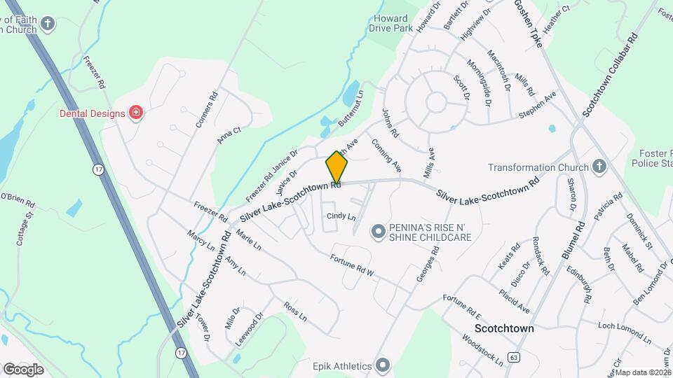 708 Silver Lake-Scotchtown Rd Map and Location Details