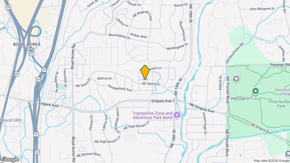 20774 NE Sierra Dr Map and Location Details