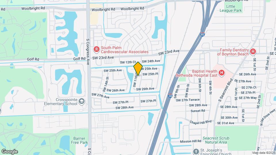 2540 SW 11th Ct Mapa y Detalles de la Ubicación