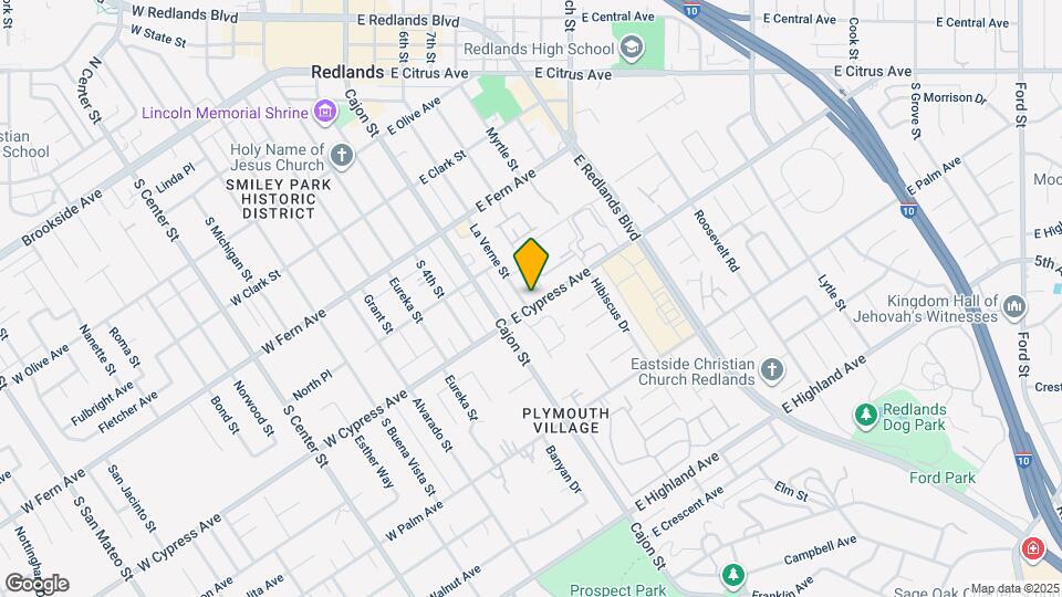 101 E Cypress Ave Map and Location Details