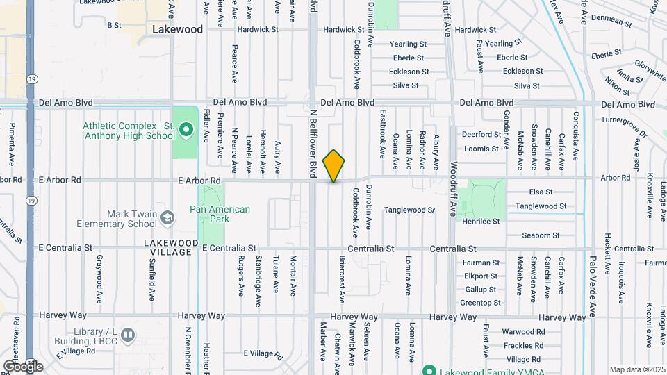 4648 Adenmoor Ave Map and Location Details