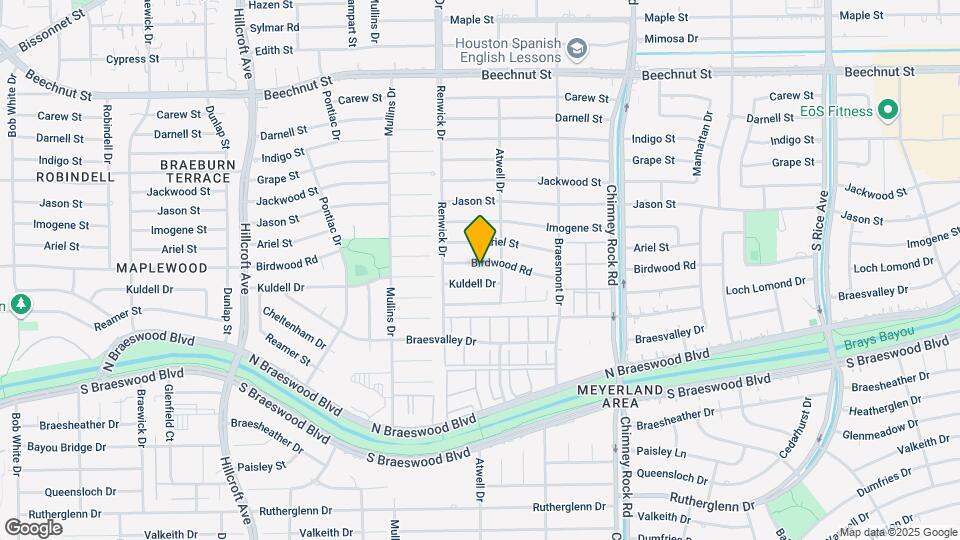 5455 Birdwood Rd Map and Location Details