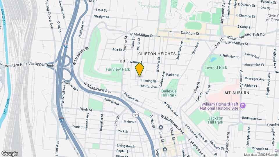 274 Emming St, Unit 1 Map and Location Details