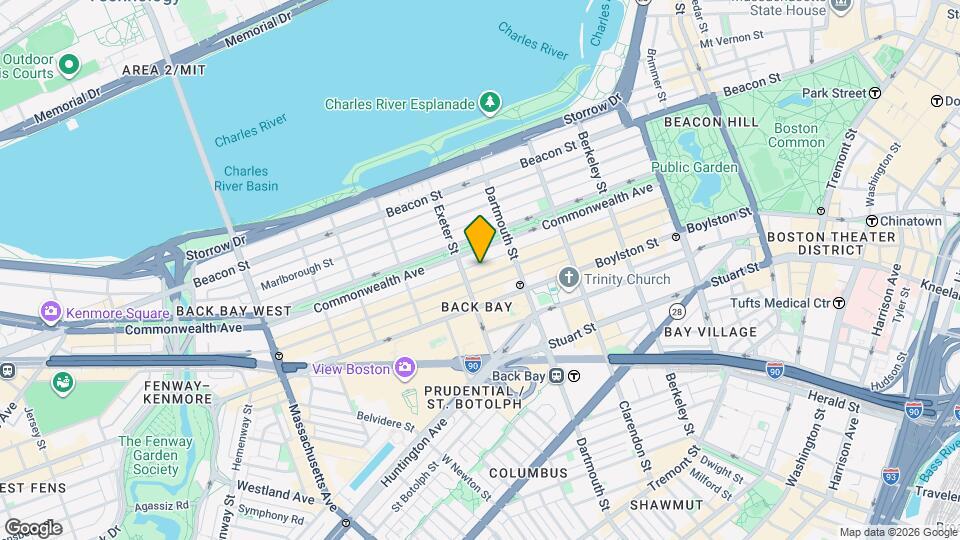 175 Newbury St Map and Location Details