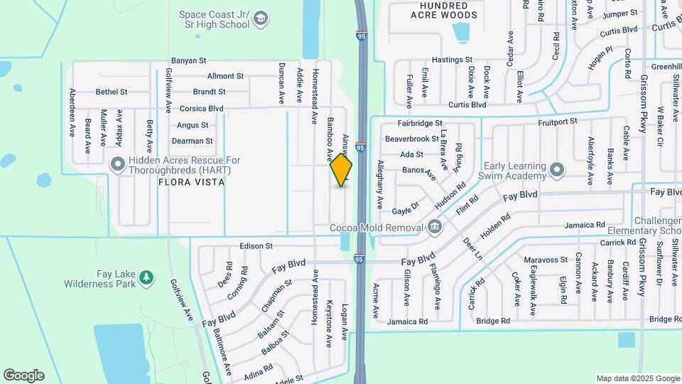 6320 Ainsworth Rd Map and Location Details