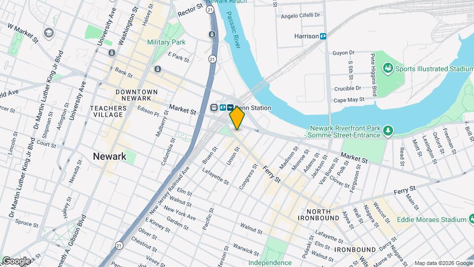 26-28 Ferry St, Unit 1 Map and Location Details