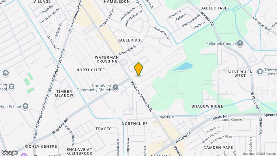 12723 Veterans Ranch Rd Map and Location Details