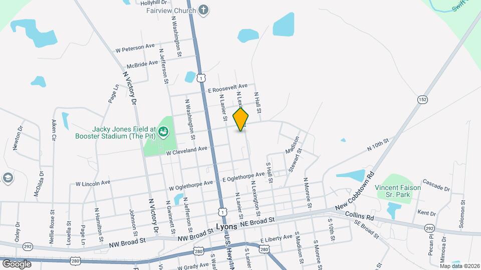 321 N Lexington St, Unit 1 Mapa y Detalles de la Ubicación