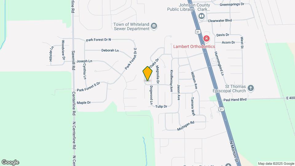 1572 Cottonwood Dr Map and Location Details