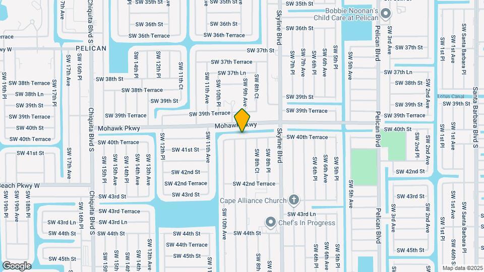 905 SW 40th Terrace Map and Location Details