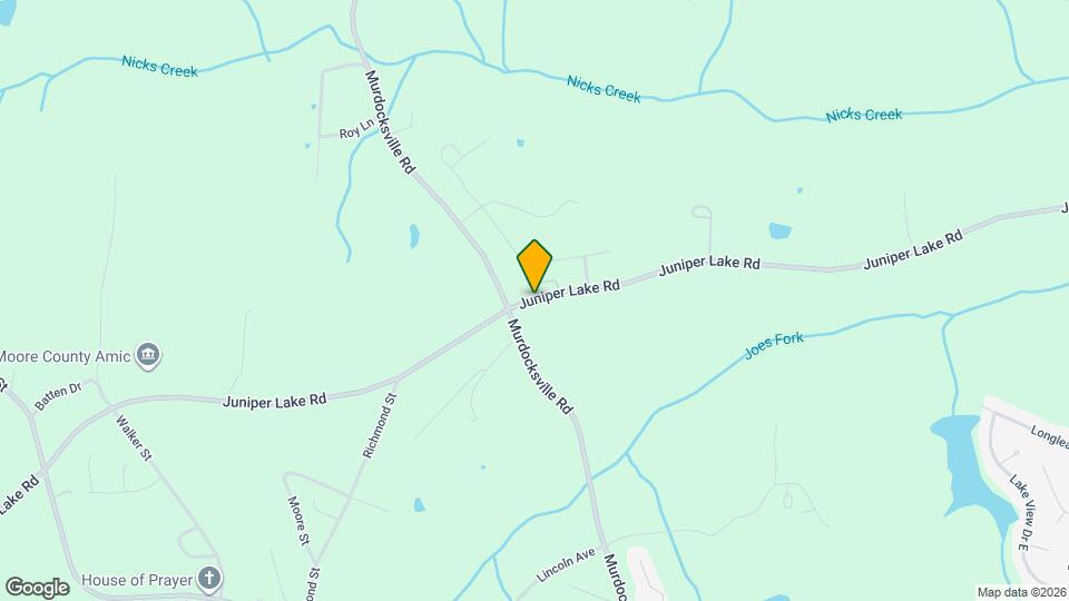 1021 Juniper Lake Rd Map and Location Details