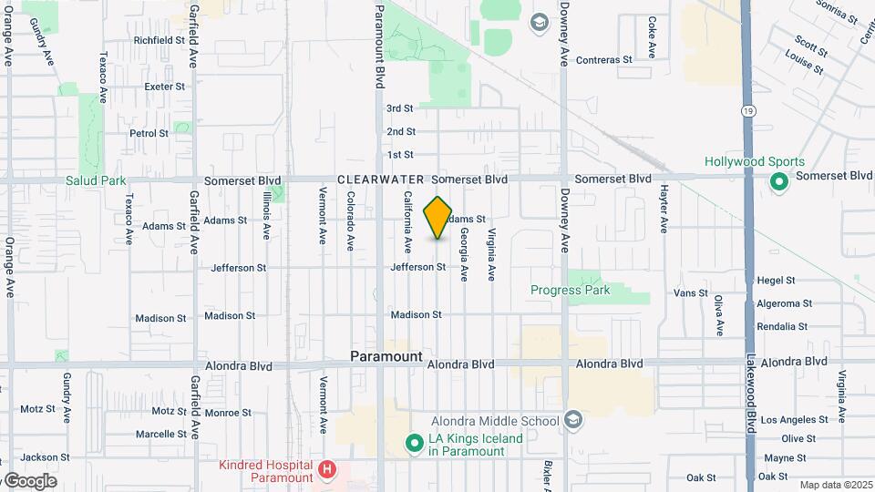 15334 Orizaba Ave Map and Location Details