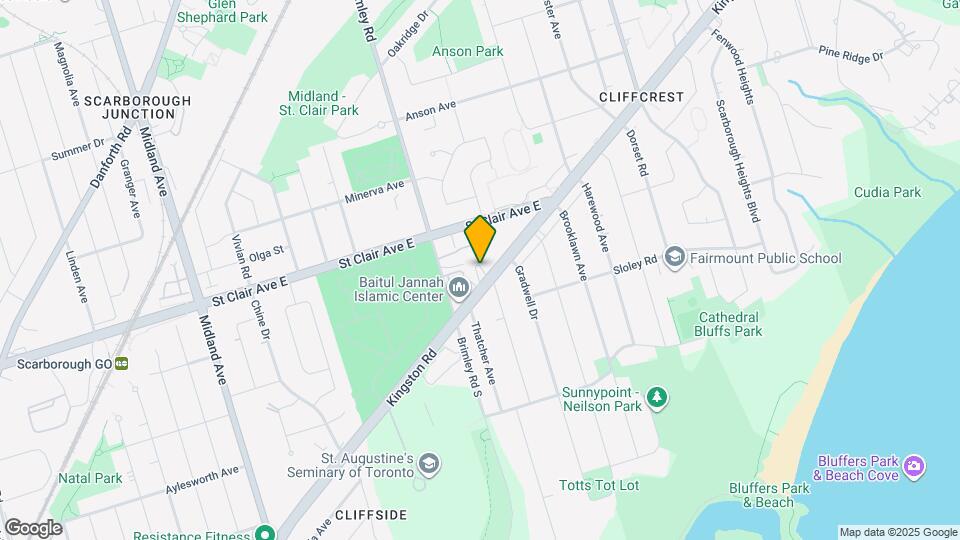 The Residences at Bluffers Park Building A Map and Location Details