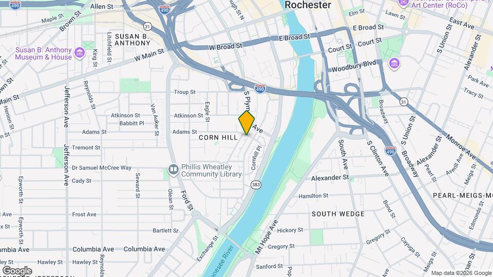 43 Adams St Mapa y Detalles de la Ubicación