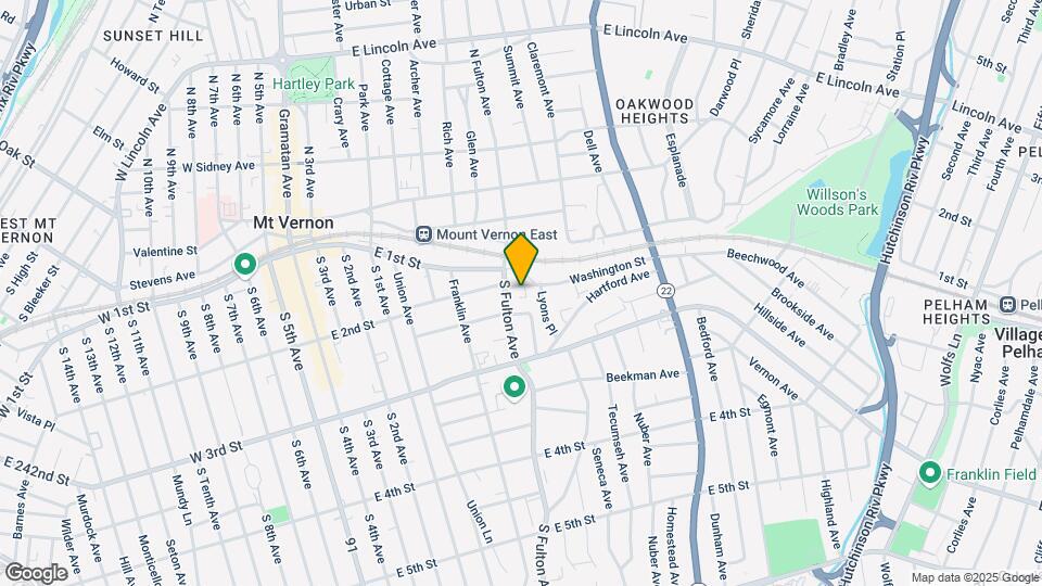 210 Washington St Mapa y Detalles de la Ubicación