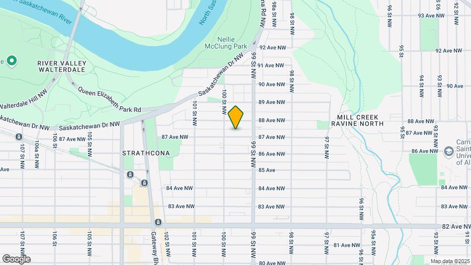 9936 87 Ave NW Map and Location Details