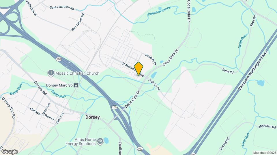 7201 Thackley Way Map and Location Details