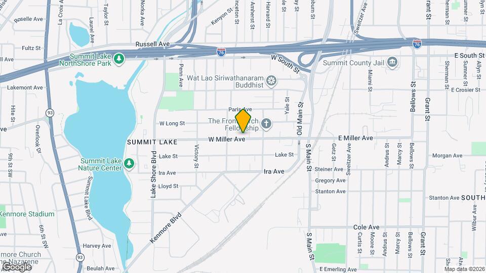 131 W Miller Ave Map and Location Details