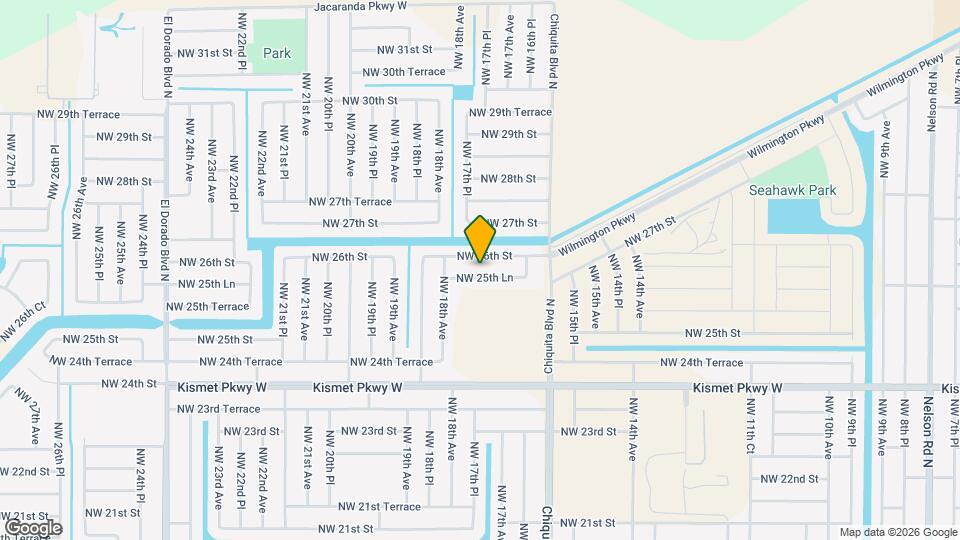 1719 NW 25th Ln Map and Location Details