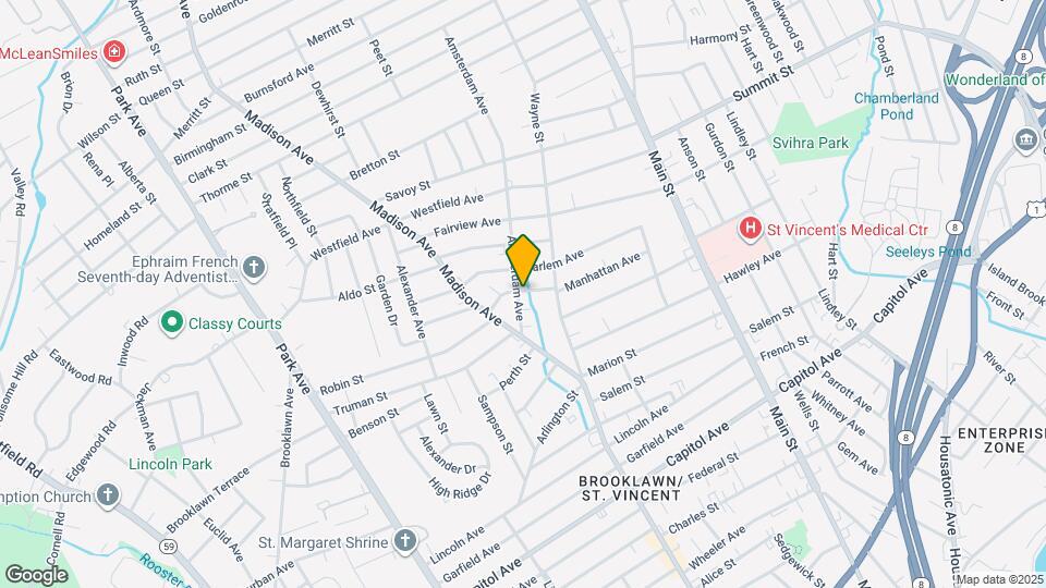 90 Amsterdam Ave Map and Location Details