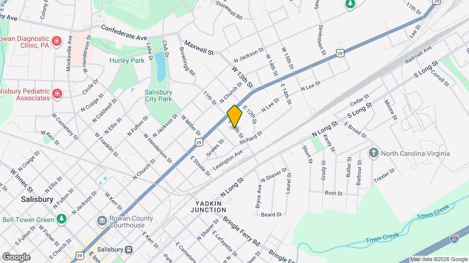 129 E 11th St Map and Location Details