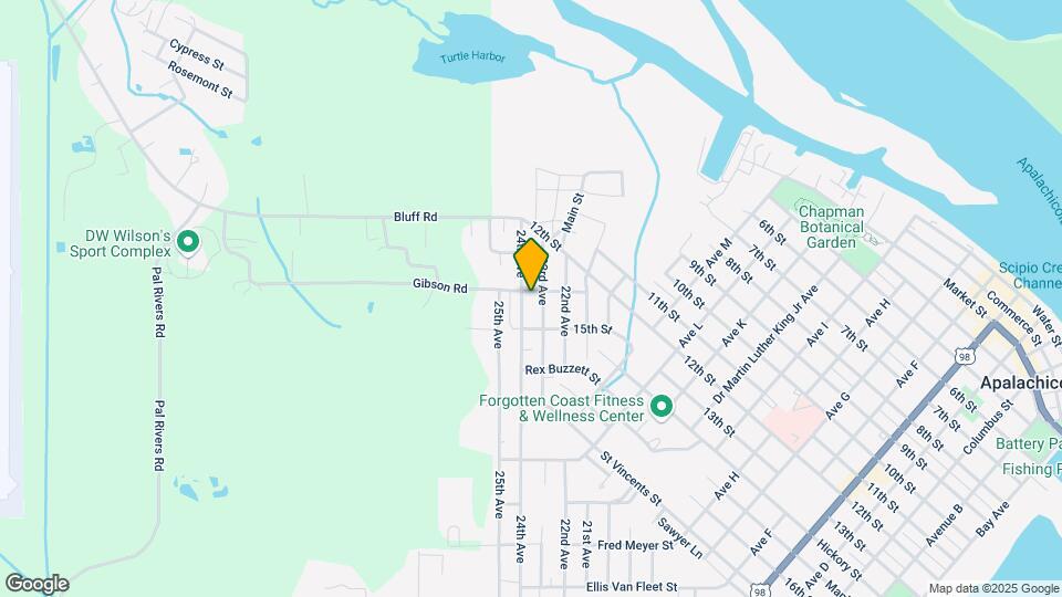 Southern Villas of Apalachicola Map and Location Details