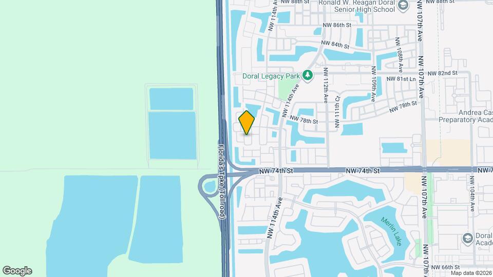 7655 NW 116th Ave Map and Location Details