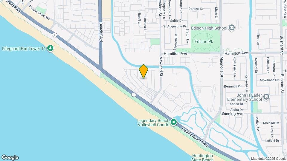 21851 Newland St Map and Location Details