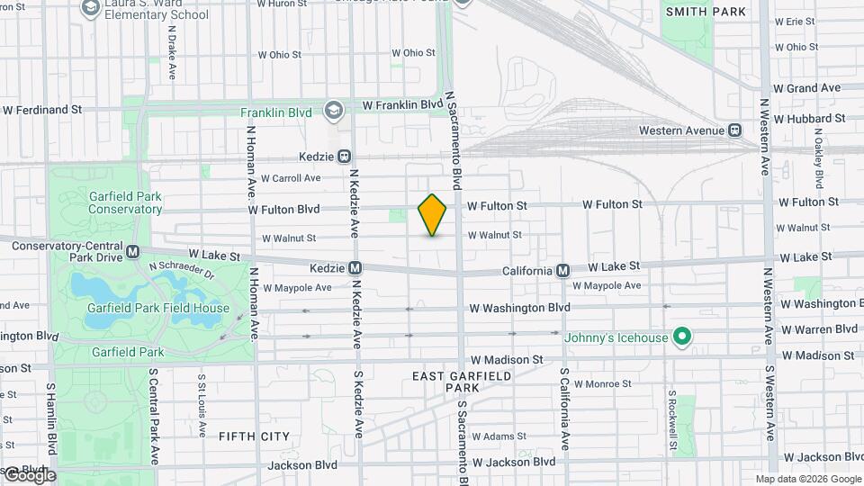 3033 W Walnut St, Unit Apt 1 Mapa y Detalles de la Ubicación