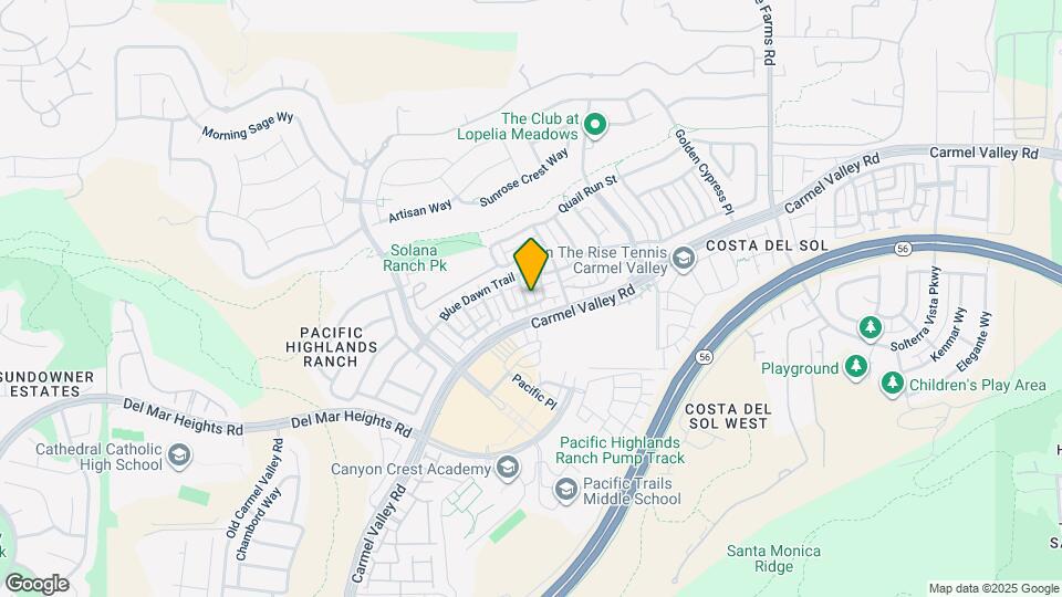 13507 Blue Lace tr Map and Location Details