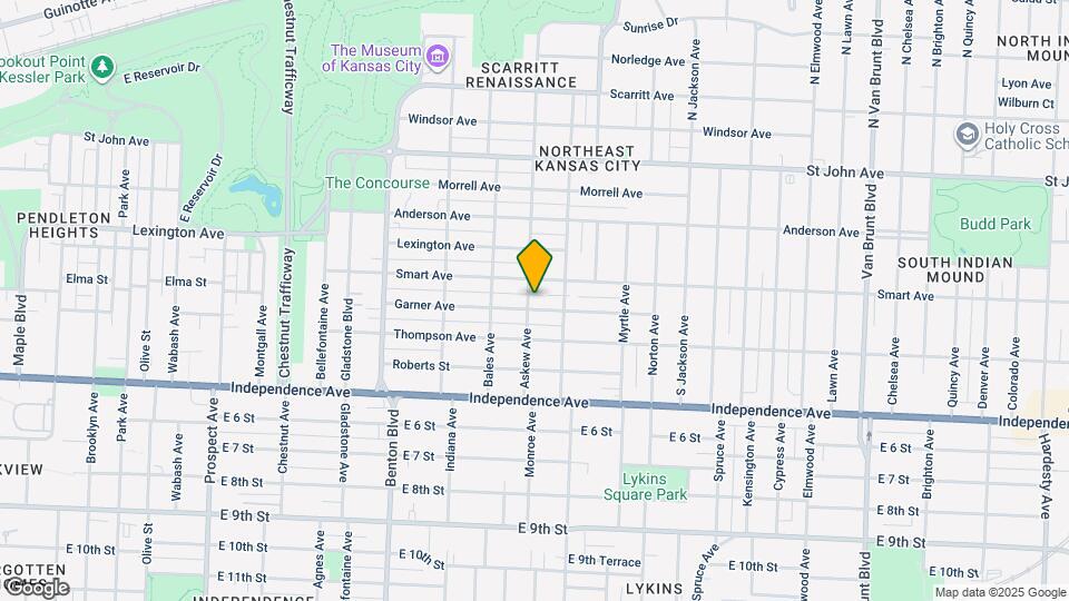 415 Askew Ave Map and Location Details