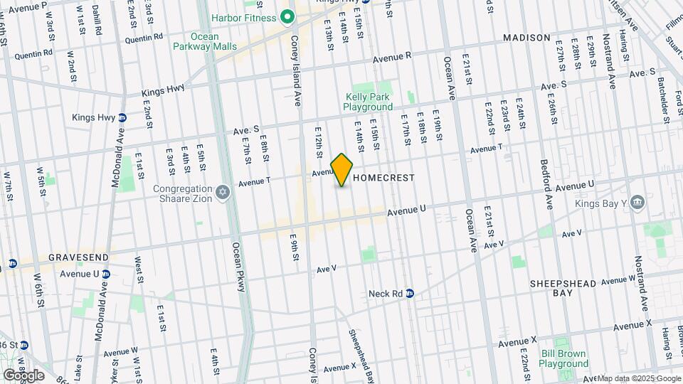 2039 Homecrest Ave Mapa y Detalles de la Ubicación