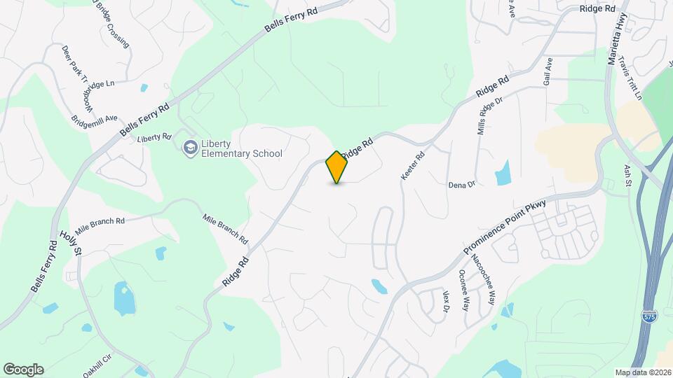 123 Oak Ridge Dr Map and Location Details