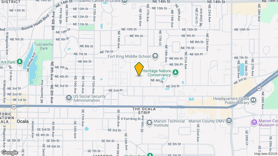 410 NE 15th Ct Map and Location Details