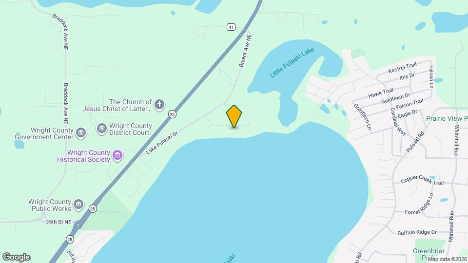 1400 Woodlawn Beach Mapa y Detalles de la Ubicación