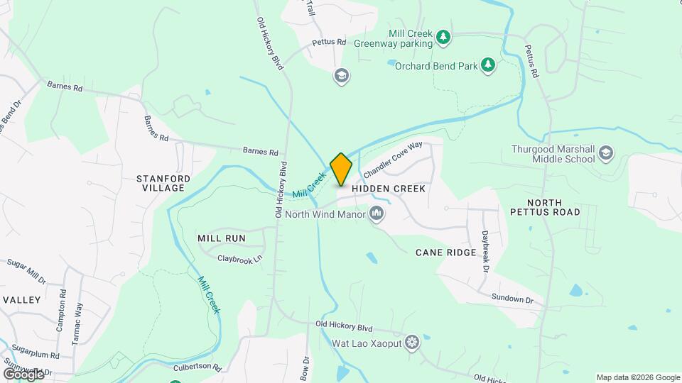 3055 Hidden Creek Dr Map and Location Details