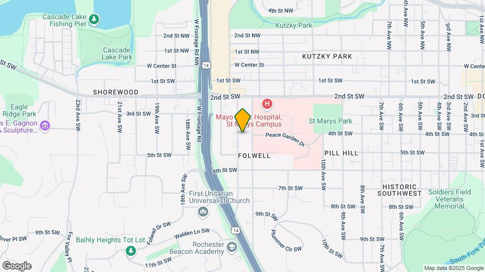 408 15th Ave SW Map and Location Details