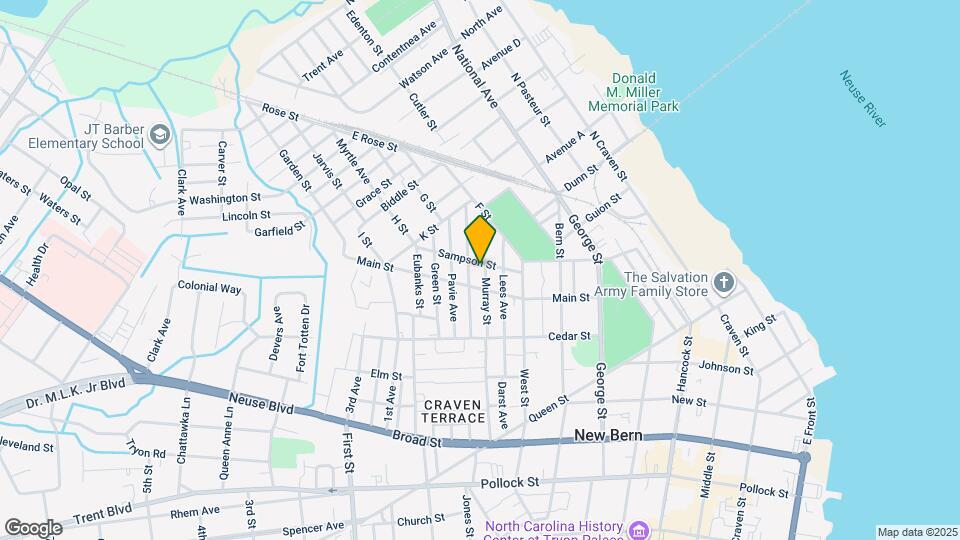 919 Murray St Map and Location Details