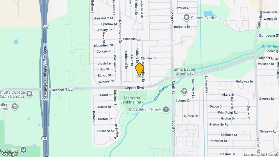 10525 Fairland Dr Map and Location Details