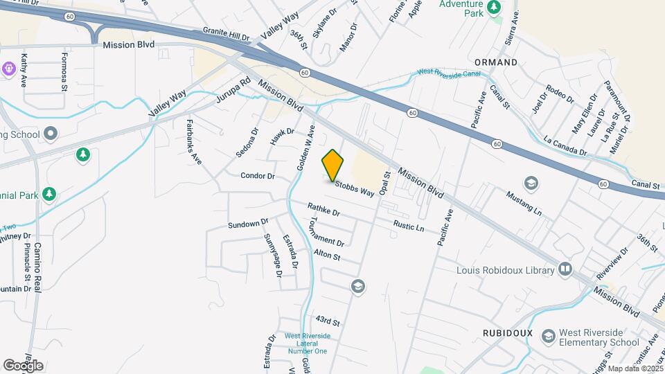 6412 Stobbs Way Map and Location Details