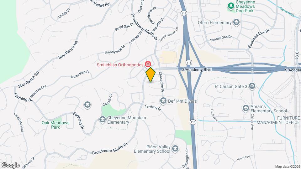 630 Fernglen Ct Map and Location Details