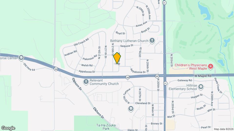 3852 N 209th St Map and Location Details