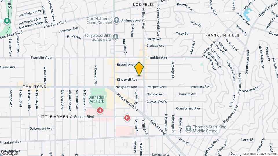 4517 Kingswell Ave Map and Location Details