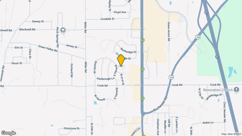 4312 N 31st St, Unit A Map and Location Details