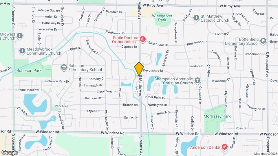 2003 S Mattis Ave Map and Location Details